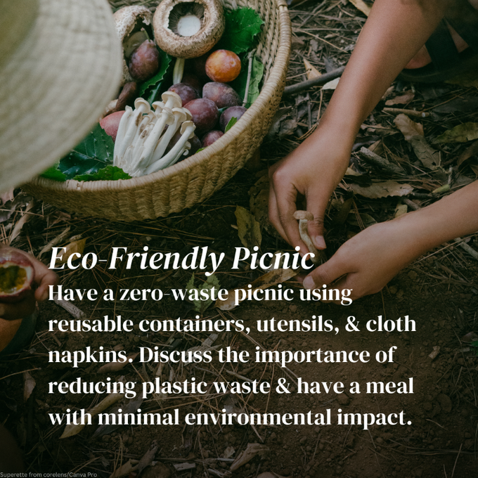 UNBiodiversity's tweet photo. Turn family time into nature time: here are 5 activities that teach kids the joy of caring for the planet.

What are your favorite eco-friendly activities? Share in the replies and inspire others 🌿

via @UNEP https://t.co/dbXrjlvhS9