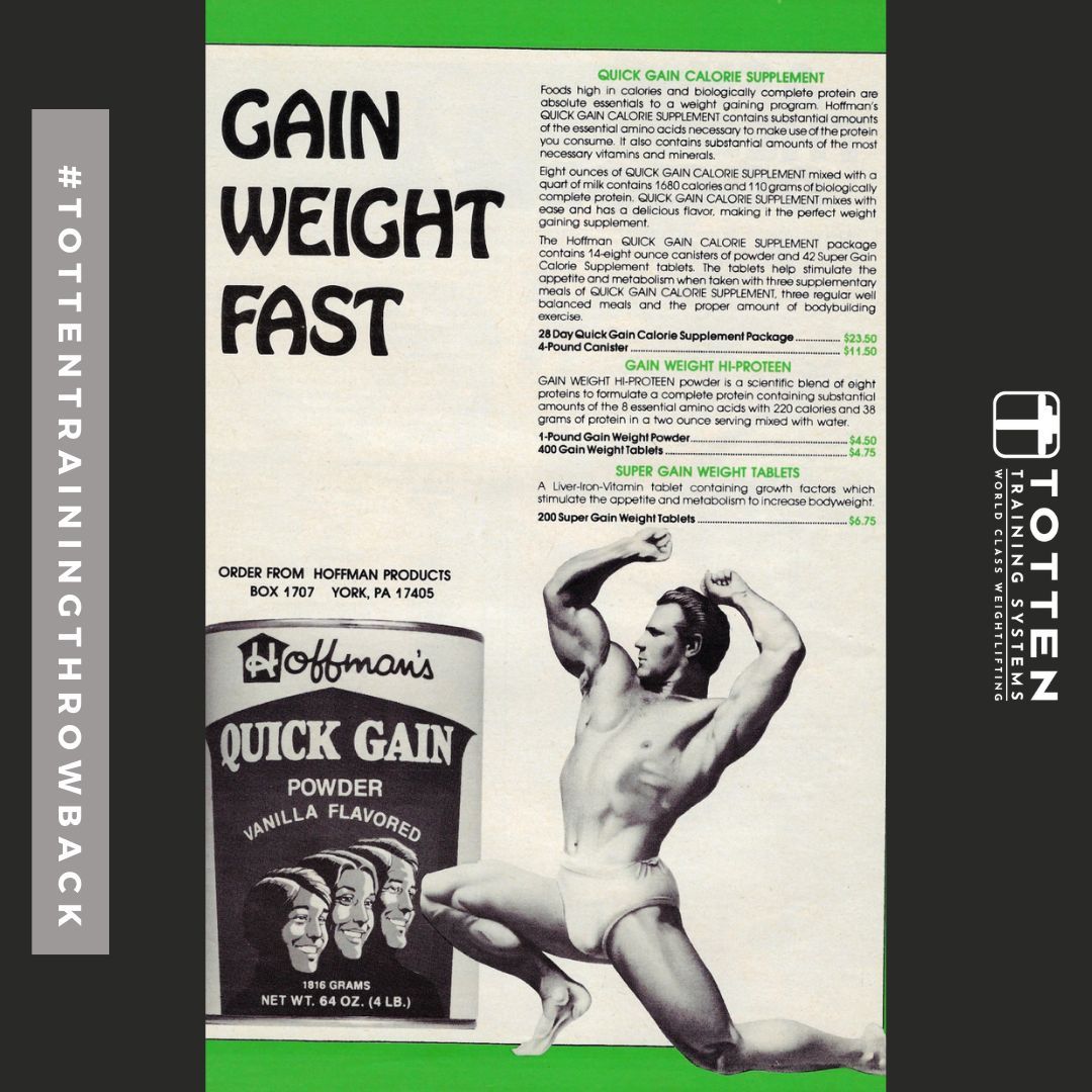 1981 ad in Strength and Health Magazine for Hoffmans High Protein.   Who is the bodybuilder posing for the ad??

#throwback #tbt #oldschoolweightlifting #oldschoolcoaches #backintheday #rememberwhen #oglifters