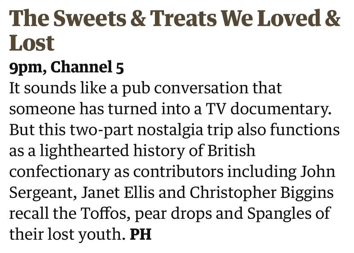 basnettdavid1's tweet image. Tv 📺 #NowWatching @channel5_tv #SweetsAndTreats 🍫  👨‍👩‍👧  🍬  👧  🍭 Part 2️⃣