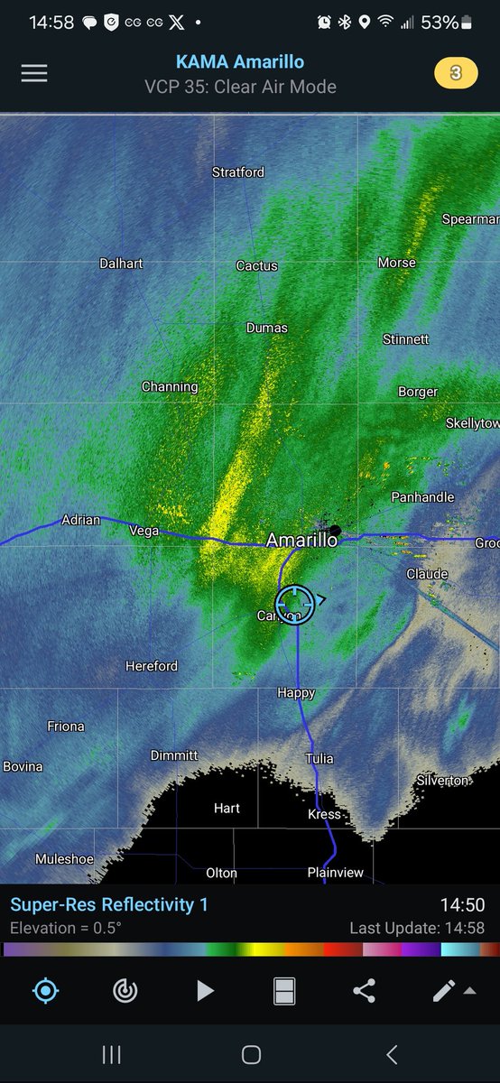 AMWWX's tweet image. 4.2" of #snow measured as of 2pm at the Ward Homestead. Moderate snow ongoing!  #txwx #phwx @NWSAmarillo