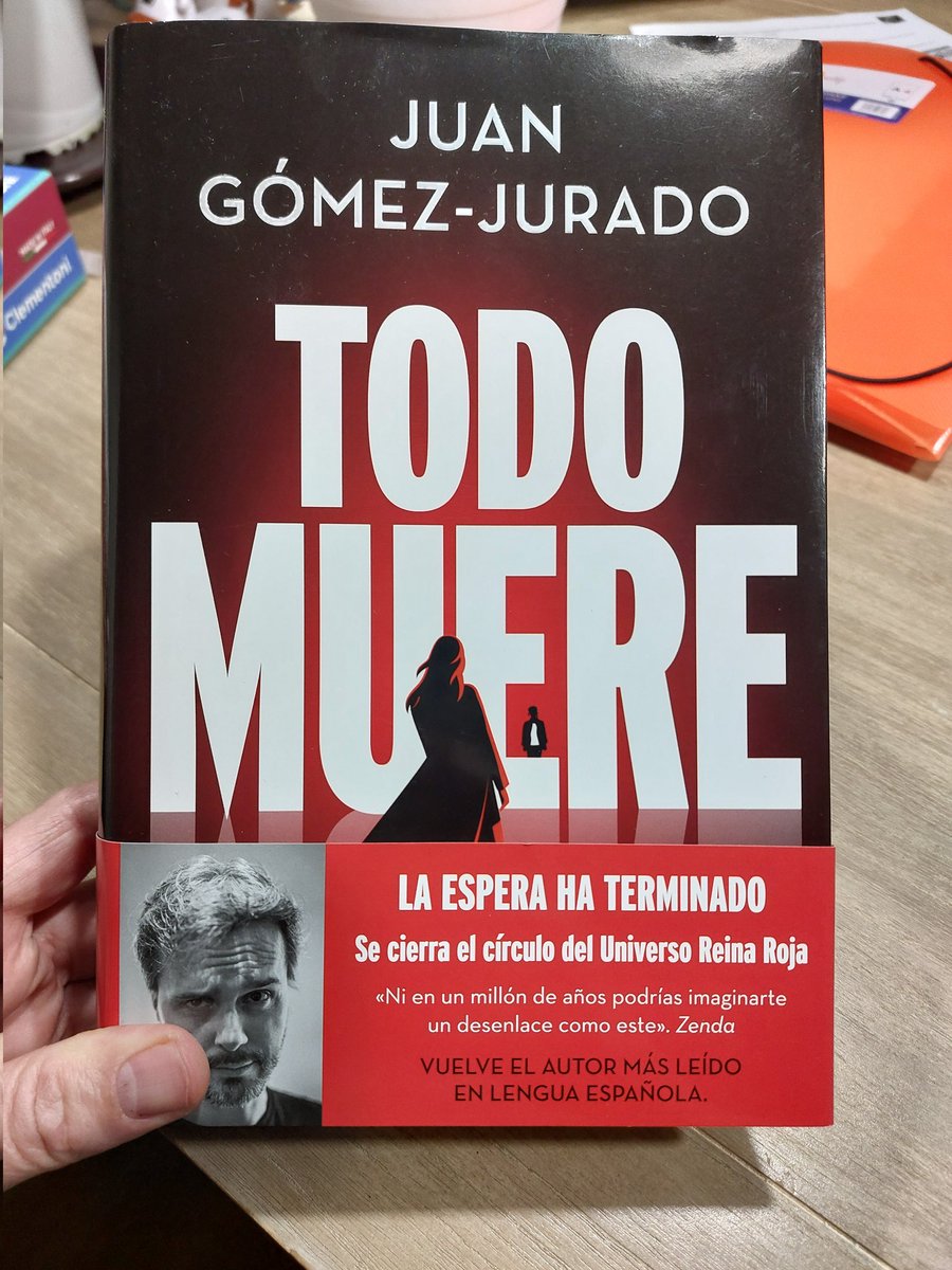 Ion Ormazabal (@ormazabalion) on Twitter photo Comenzamos lectura nueva, esta vez de la mano de <a href="/JuanGomezJurado/">Juan Gómez-Jurado</a>
#Todomuere, regalazo de reyes. Comenzamos lectura nueva, esta vez de la mano de <a href="/JuanGomezJurado/">Juan Gómez-Jurado</a>
#Todomuere, regalazo de reyes.