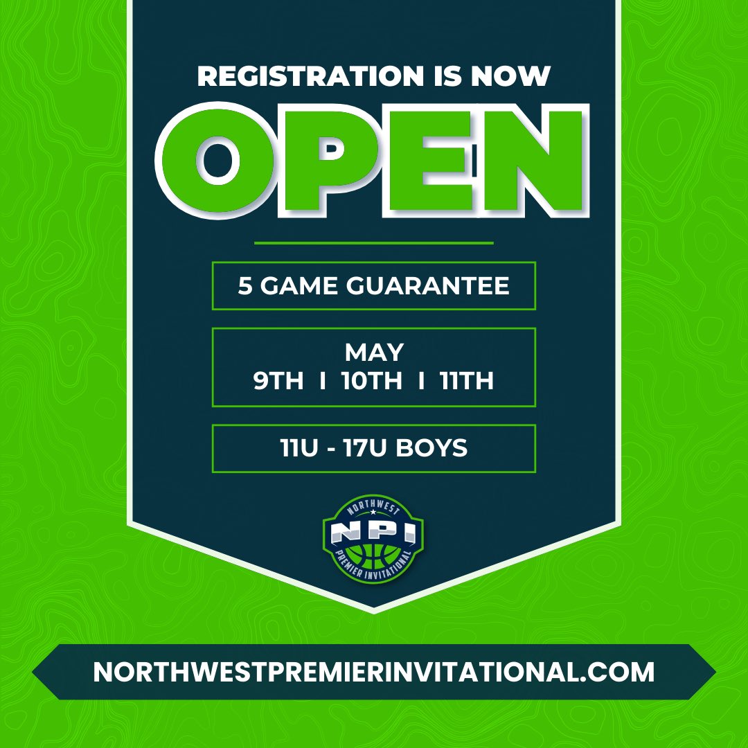 Registration for the NPI is now OPEN!

Use the link below to get registered today
basketball.exposureevents.com/237824/northwe…