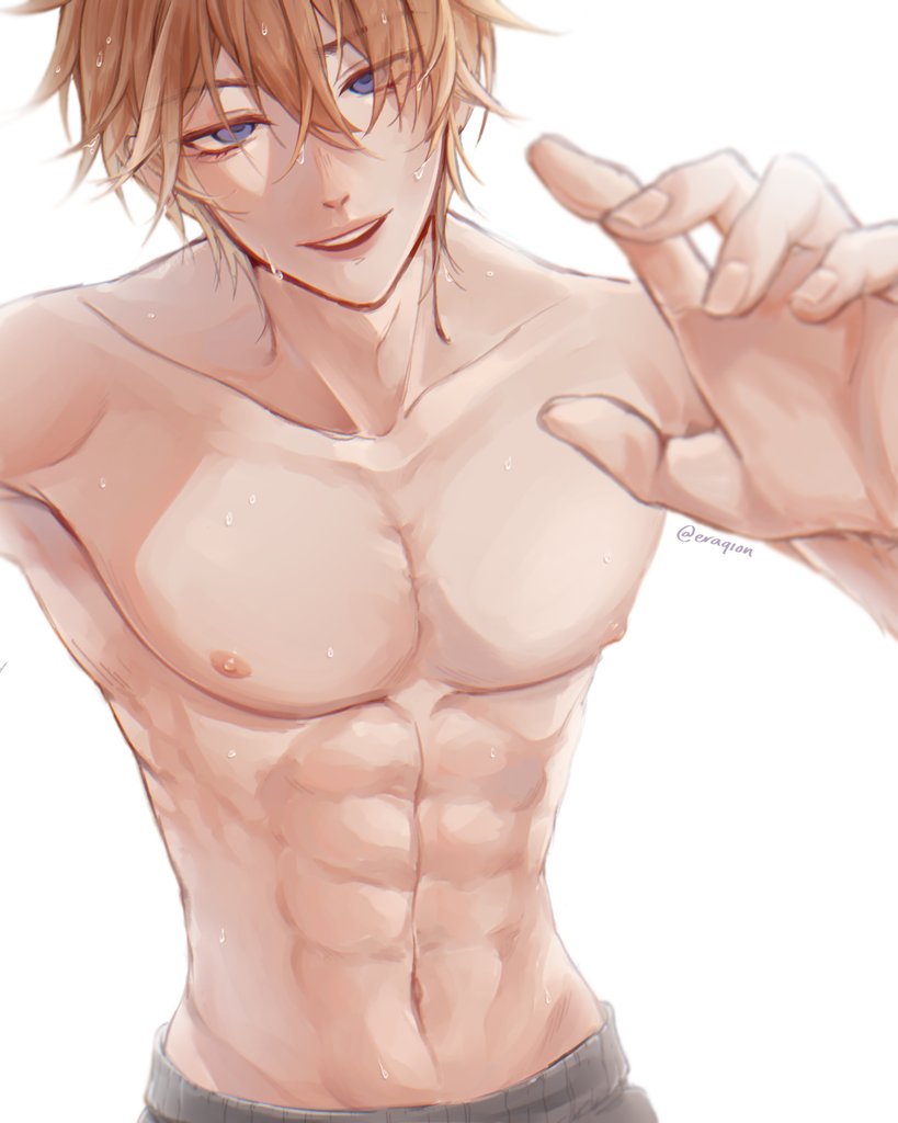 ...

And cue the man hurrying inside and taking off his jacket.

And him pinning her to the nearest wall