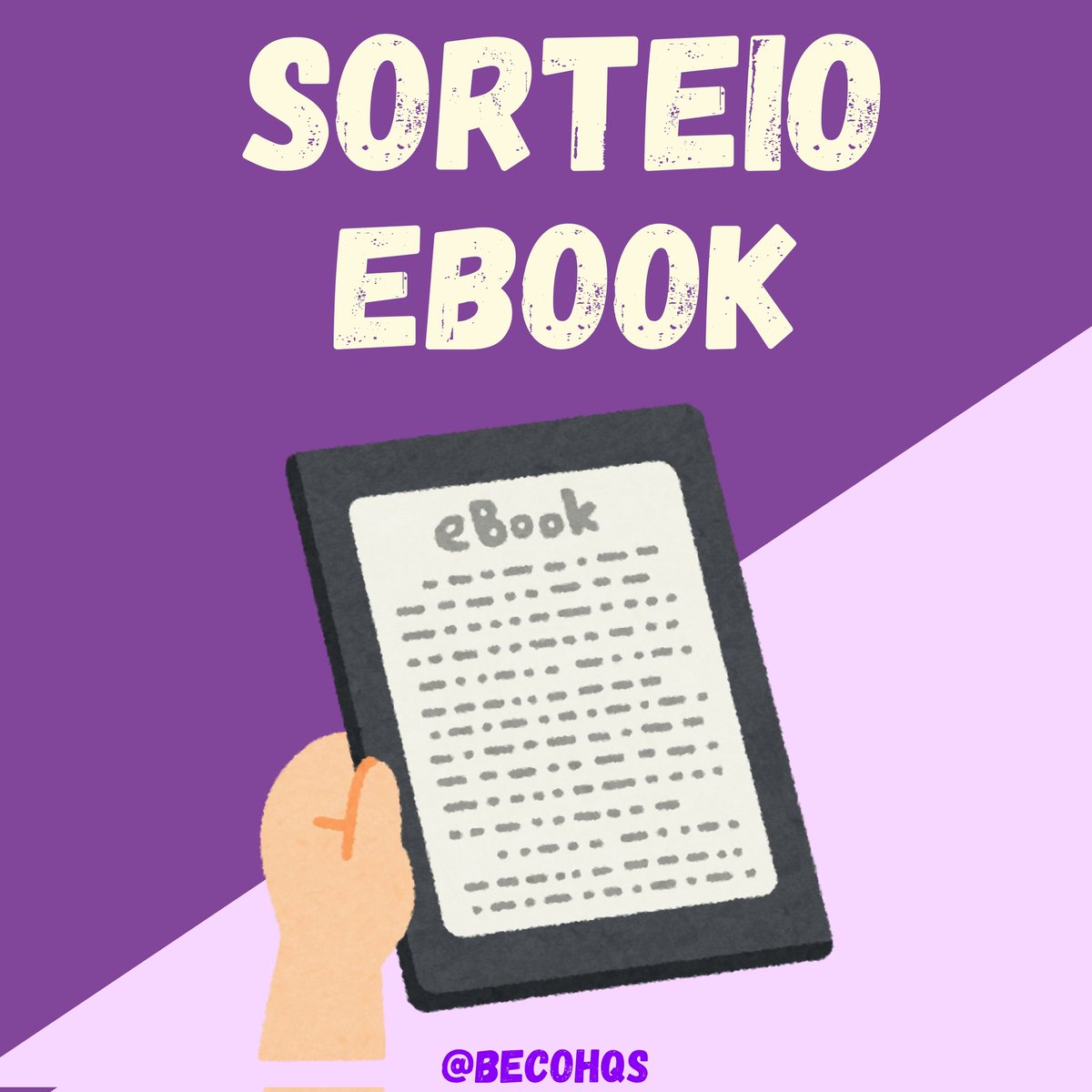 🚨SORTEIO RELÂMPAGO 

🏆 Um eBook de até R$5,00

Regras:
- Me seguir
- Dar RT nesse tweet
- RT no fixado 

Resultado amanhã de noite 🥰