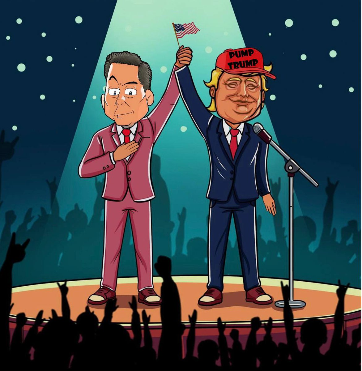 PTrump421's tweet image. The $PTrump inauguration is just around the corner, and we couldn’t be more excited! 

Join us for this monumental event and be part of a community that’s set to change the game. Big things are coming—don’t miss the celebration! 🌟✨

#PTrump #Crypto #Inauguration