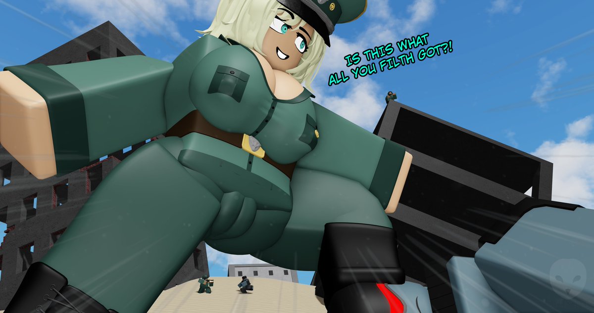 DeepSleepRR34's tweet photo. O Enterprise: Luisa of the 8th Division

(quick render, more of her next post)

#rr34 #robloxcondos #RobloxR34 #RobloxRule34 #RobloxPorn #RobloxNSFW https://t.co/MXTYQew5Js