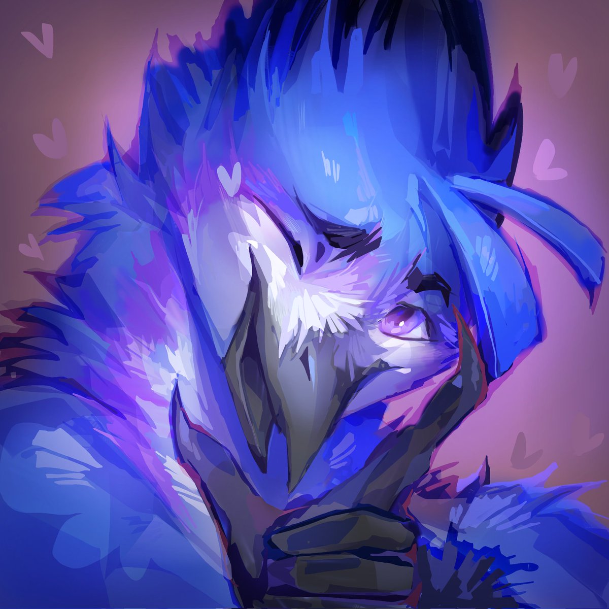 Love struck!
Comm for <a href="/gaybloobird/">joey!🔜AC</a>