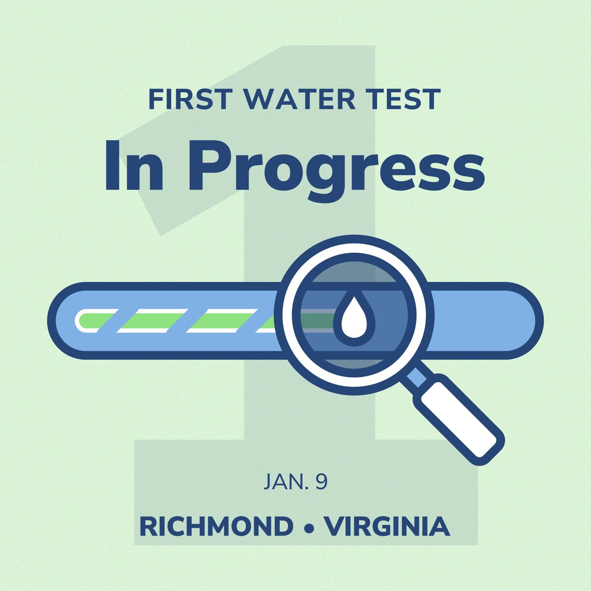 📢 As Mayor Danny Avula shared this afternoon, the first water sample tests from all nine zones are currently under way! Stay tuned Richmond!