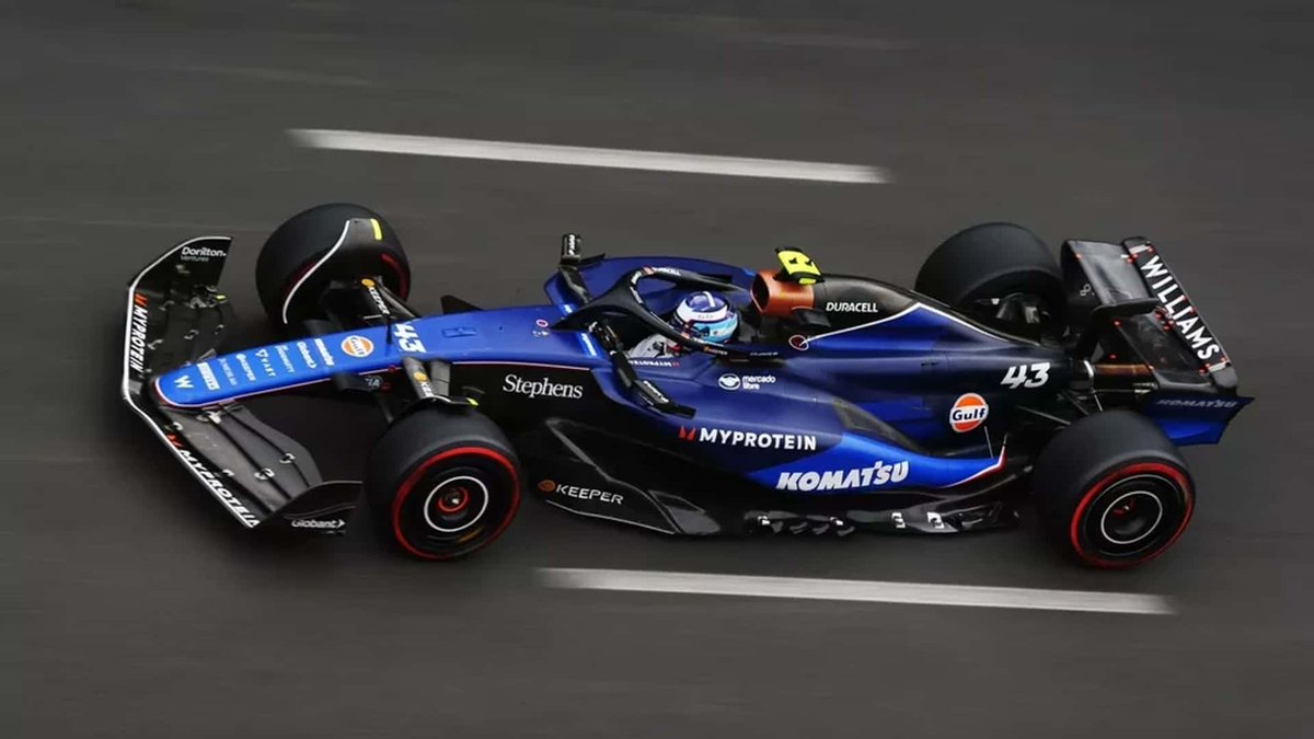 ColapintoF1ARG's tweet photo. 9. Temporada 2024 con Williams en Fórmula 1

⚡ Tras un desempeño destacado en Fórmula 2 y su pertenencia a la Academia de Williams, Franco Colapinto dio el salto al equipo Williams F1 en 2024 https://t.co/sjj64HGsyN