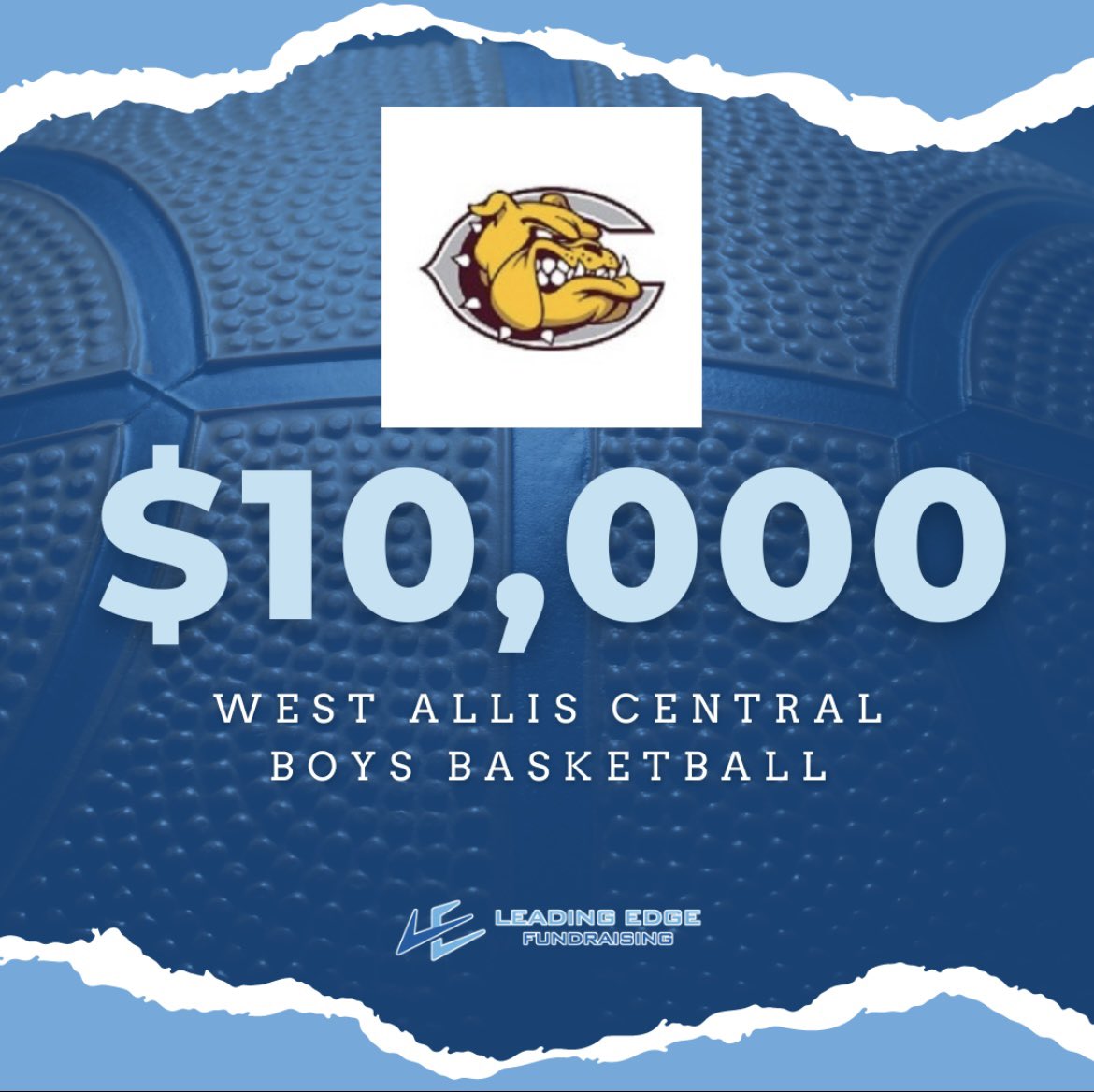 Really proud of Coach Mlachnik’s group at West Allis Central! We set another high goal for his group, and in year 3 they were able to raise even more than years 1 and 2. Credit to everyone involved in the program, they worked hard and it paid off