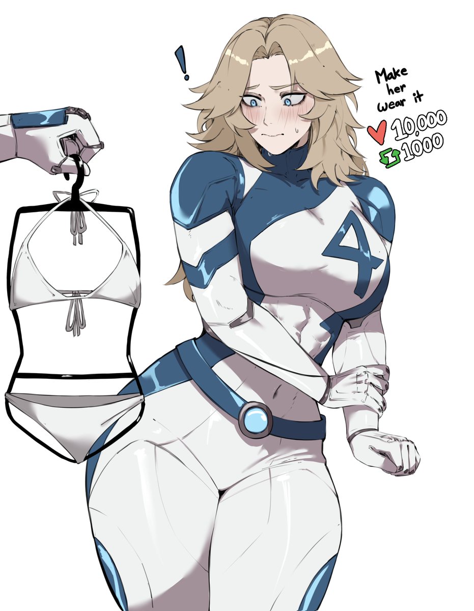 susan storm got a new outfit