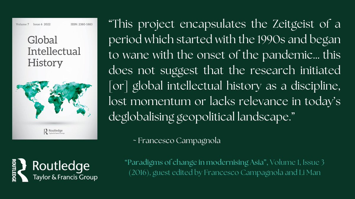 1/6 To celebrate our 10th anniversary &amp; reflect on the past &amp; future of the field we will be sharing highlights from past issues over the year. We have asked authors to offer retrospective thoughts on their work, its evolution, &amp; future. First, Francesco Campagnola co-editor...