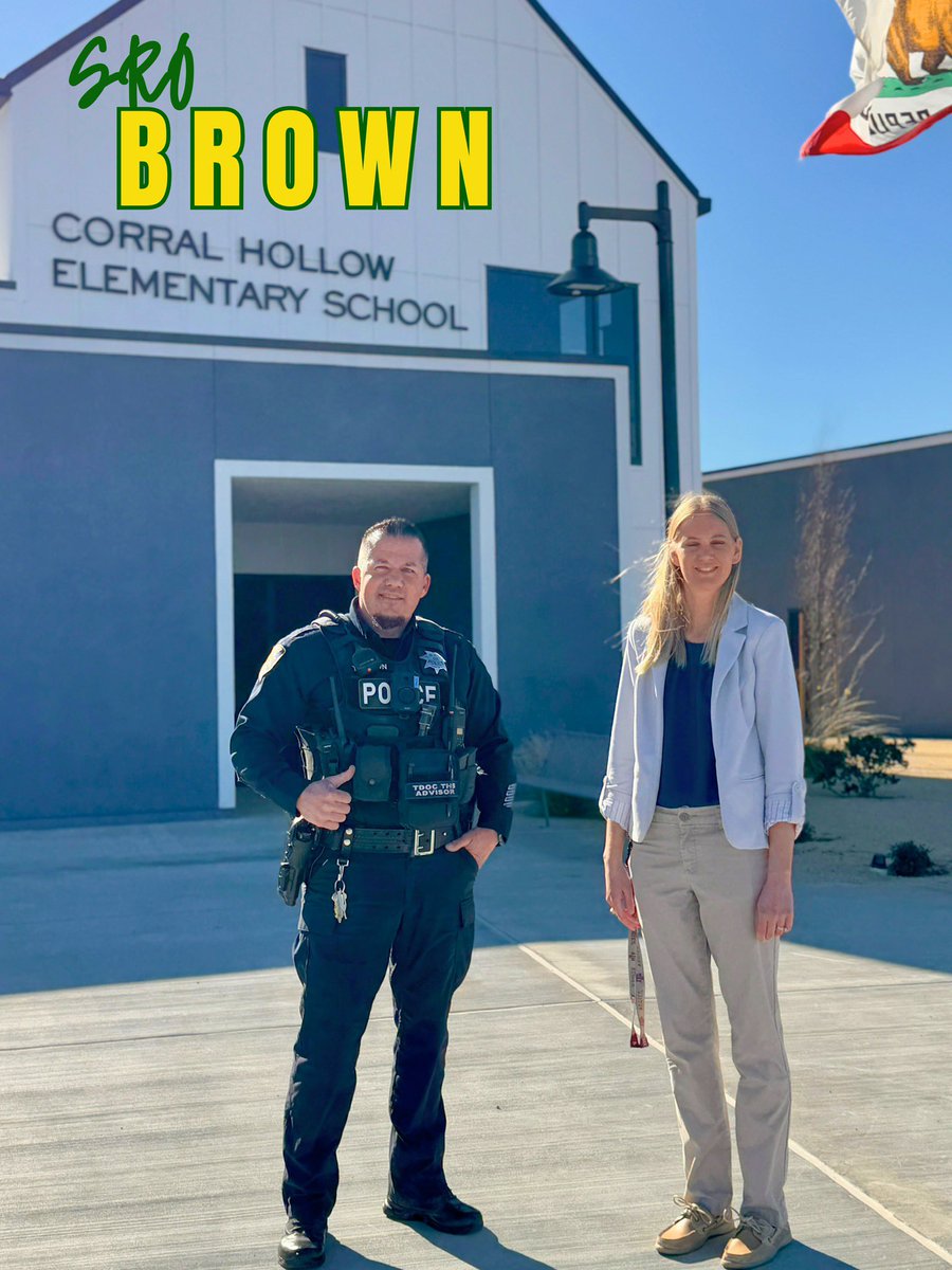 🚓✨ Meet our newest School Resource Officers! Officer Jacob Evanoff is ready to make an impact at West High School, while Officer Matt Ford is excited to join the Tracy High School community.

This week, Officer Evanoff and Officer Brown started their first day at their new
