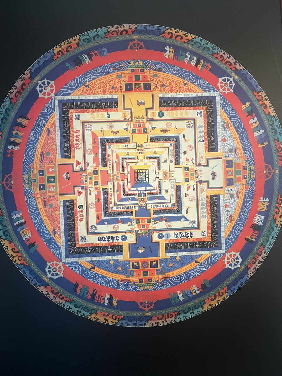 Hi <a href="/DagmarApel/">Dagmar Apel</a> .
You might recall when we went to this exhibition.
I still have the mandala above my desk and recently wrote this simple poem inspired by it.
Thinking and praying for your country as the USA threatens all democracies