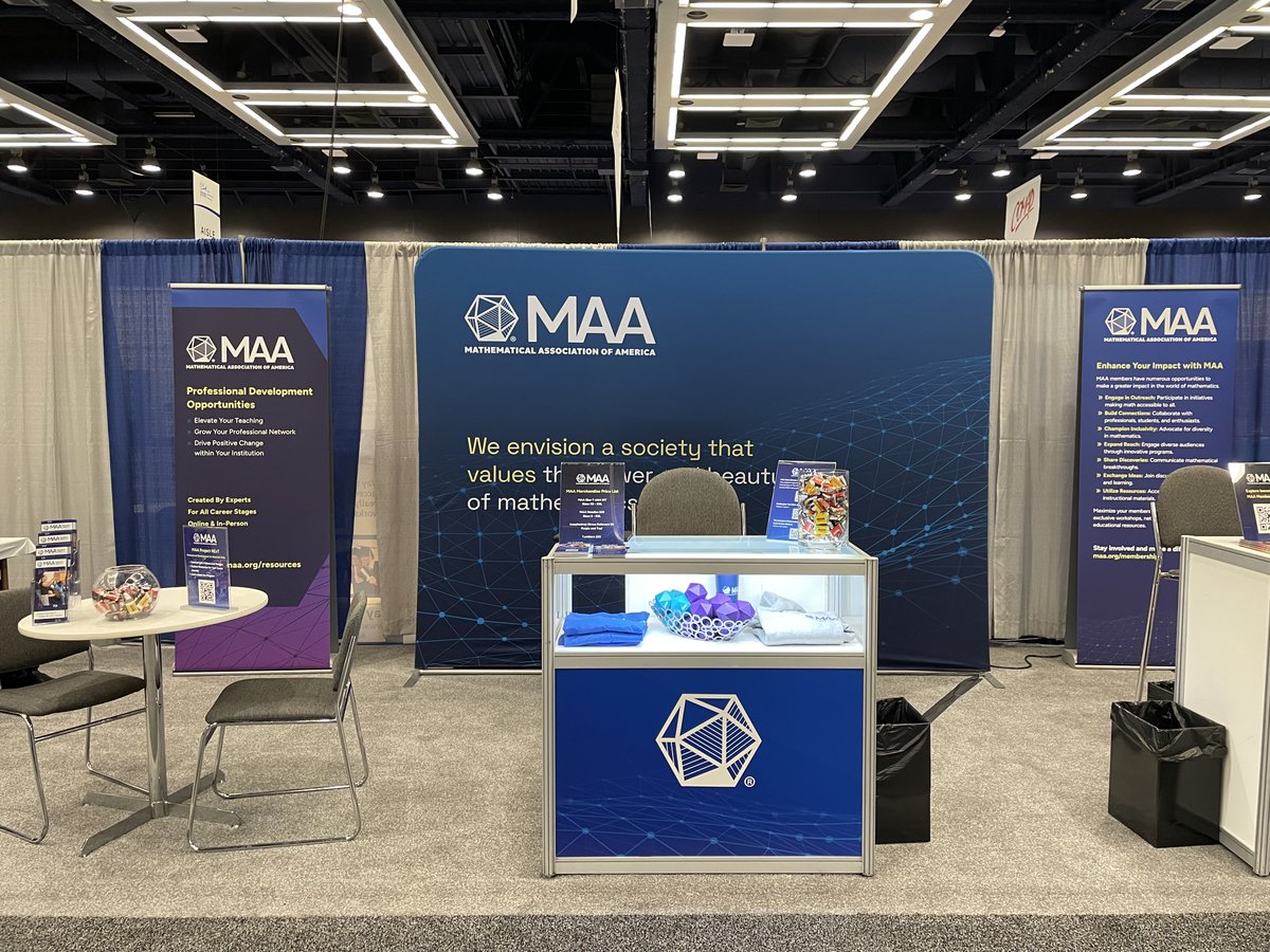 maanow's tweet image. We’ve arrived at @JointMath #JMM2025! 🎉 Come visit us at Booth 510-514 to say hello and check out all the exciting things we have to share. Can’t wait to connect with you all!