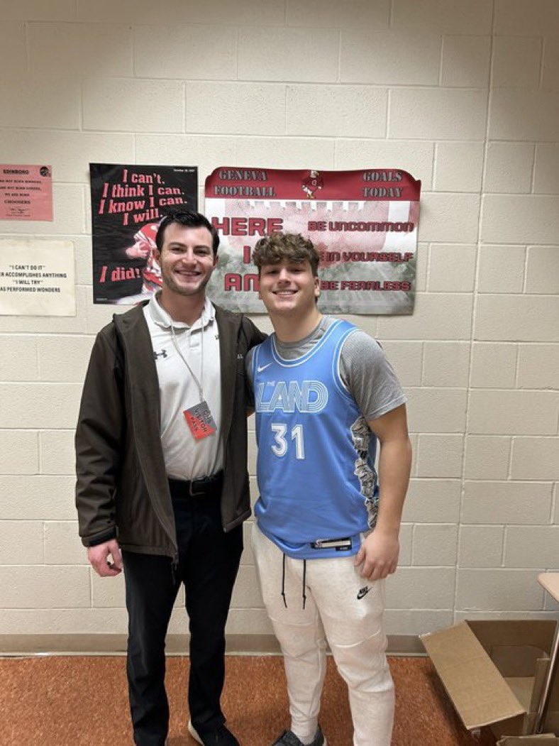 Bryce Peet (@brycepeet) on Twitter photo Was great to see @_CoachBenThaw today as he stopped by the school to talk about the future! Very thankful for Coach Thaw and Lehigh. Go Mountain Hawks 🏔️
<a href="/cam_palmer55/">Cameron Palmer</a> Was great to see @_CoachBenThaw today as he stopped by the school to talk about the future! Very thankful for Coach Thaw and Lehigh. Go Mountain Hawks 🏔️
<a href="/cam_palmer55/">Cameron Palmer</a>