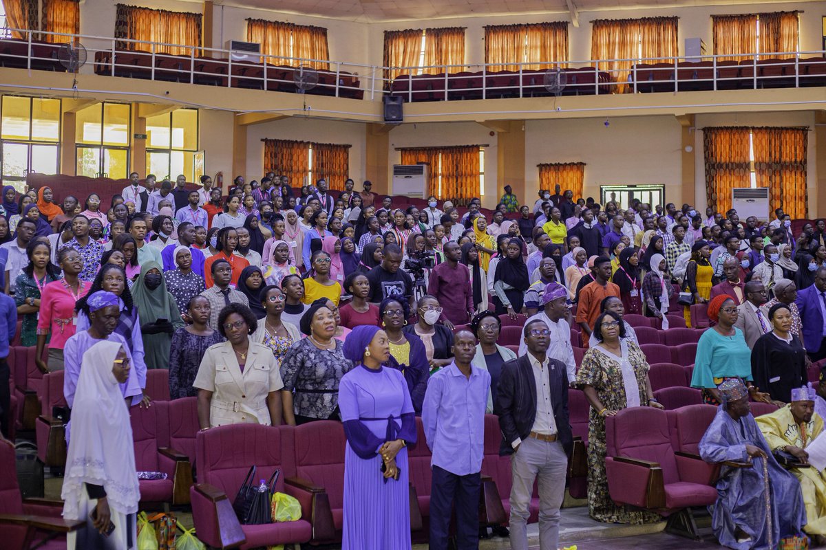 UnilorinNGR's tweet photo. The event took place at the University Auditorium last Wednesday, 8th January, 2025.

📷 @Megidakristen 

#BetterByFar🎓
#PublicLecture 
#ODUNA https://t.co/ENpGXcpLZH