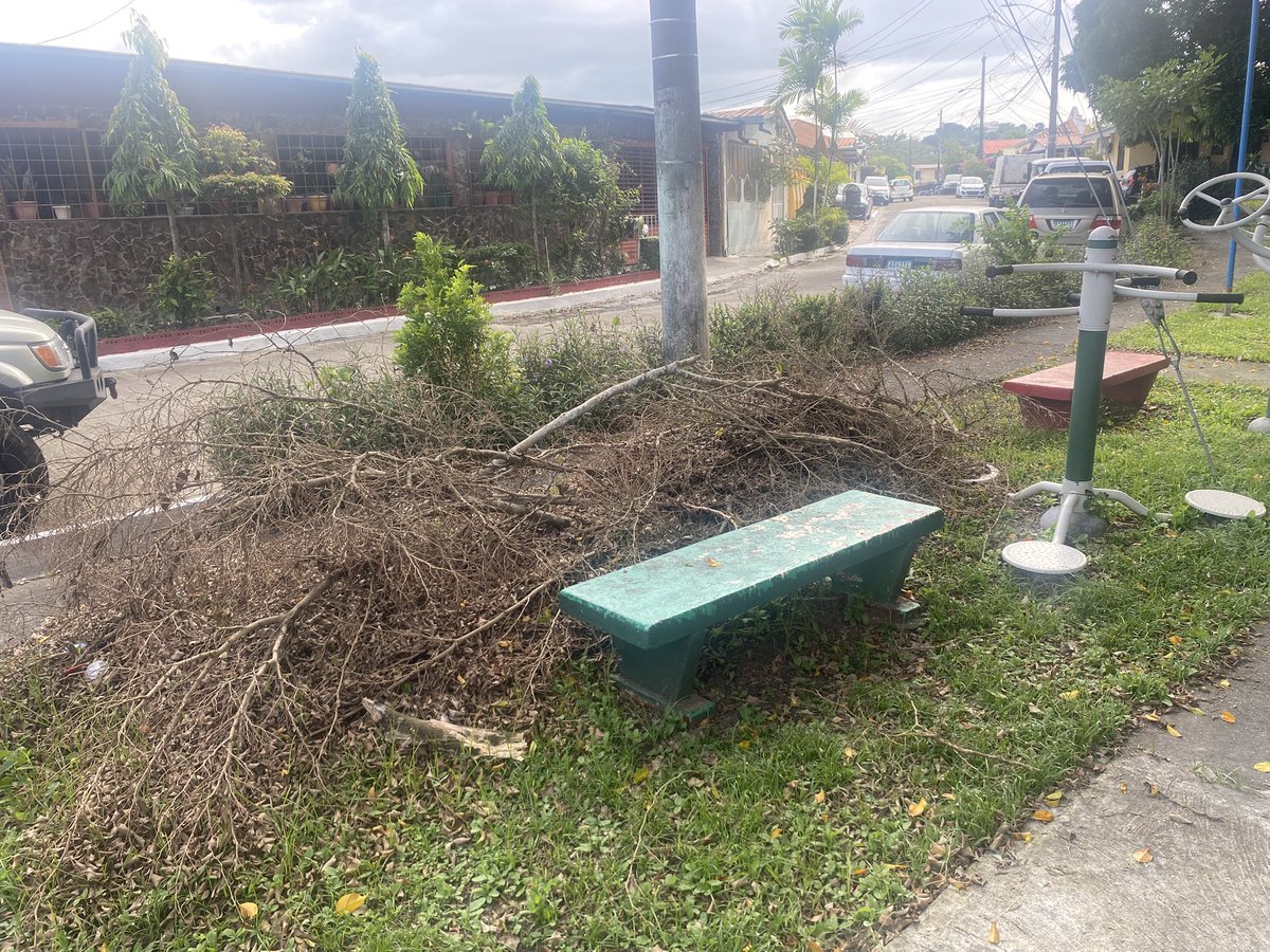 Señores <a href="/ENSApanama/">ENSA - Grupo EPM</a>  los parques de villa lucre les fueron cortadas las ramas que llegaban a los cables eléctrico y en calle segunda dejaron las ramas en las aceras y hay están secas sin que nadie lo recoja