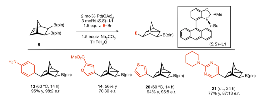 Boron_Chemistry's tweet photo. Catalytic asymmetric synthesis of meta benzene isosteres (@Nature): https://t.co/groUUcJuY3. https://t.co/KslareLX8f