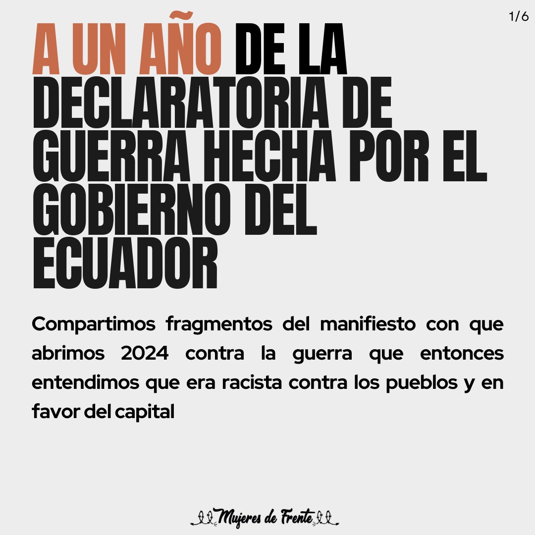 Mujeres de Frente tweet media