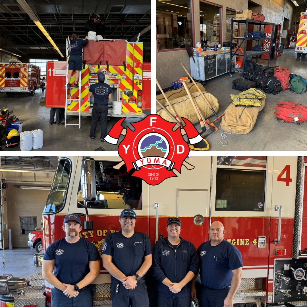 On Thursday 1/8/2025, at around 3:45 pm, the Yuma Fire Department answered a mutual aid request from California authorities regarding a “single resource deployment” to the “Pacific Palisades Fire” burning in Los Angeles County.