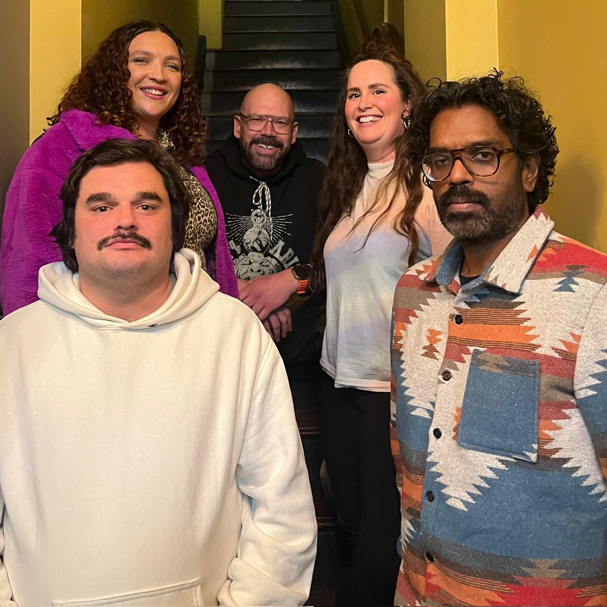 Always Be Comedy (@alwaysbecomedy) on Twitter photo First corridor photo of the year. And it's a gem, beebee! Red Richardson. Jen Nolan (on debut!). Tom Davis. Rose Johnson. Romesh Ranganathan. And, of course, Always Be Comedy's very own Tim Lewis. Lots more shows at our site! 🩷💛 First corridor photo of the year. And it's a gem, beebee! Red Richardson. Jen Nolan (on debut!). Tom Davis. Rose Johnson. Romesh Ranganathan. And, of course, Always Be Comedy's very own Tim Lewis. Lots more shows at our site! 🩷💛