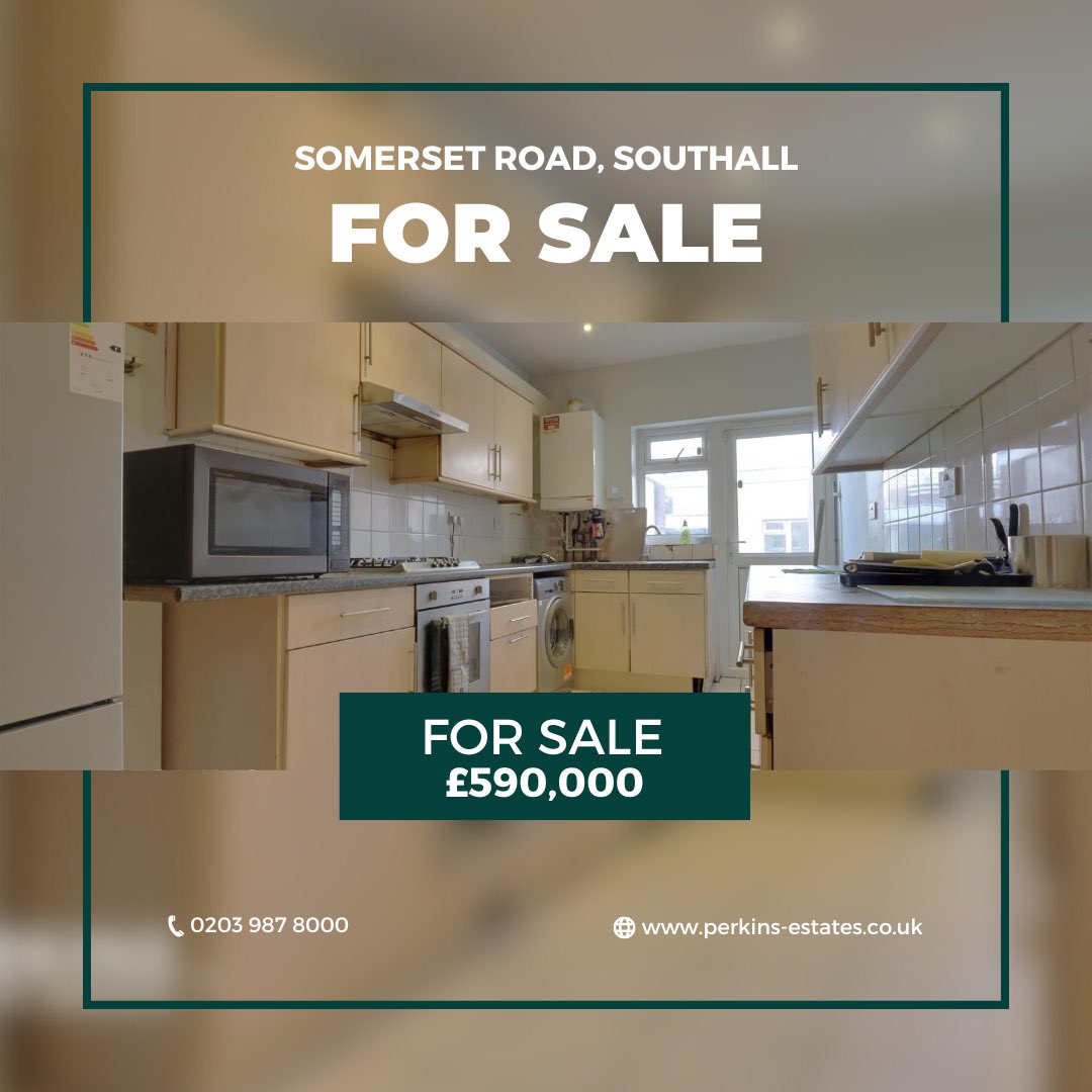 Perkins_Estates's tweet photo. 🏡 **Spacious 4-Bed Home in Southall!**  

2 bathrooms, a welcoming reception room, outbuilding, and off-street parking. Close to schools, amenities, and transport links—perfect for families!  

📞 Contact Perkins to view today!  

#SouthallLiving #FamilyHome #Perkins https://t.co/fy1VL64ykL