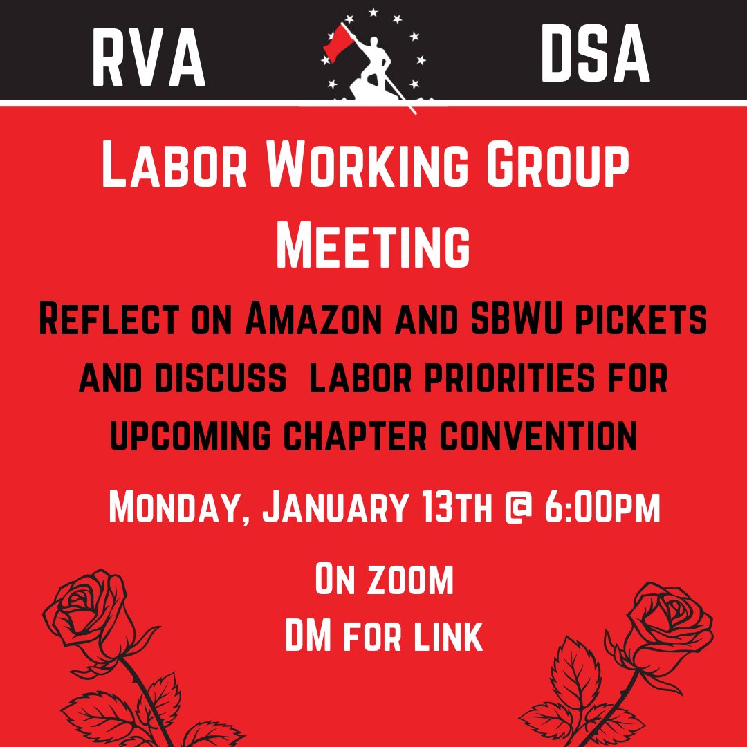 Join us Next Monday for our Monthly Labor Meeting! Gold Lion @ 6pm. We will be reflecting on last months pickets and on the upcoming convention!