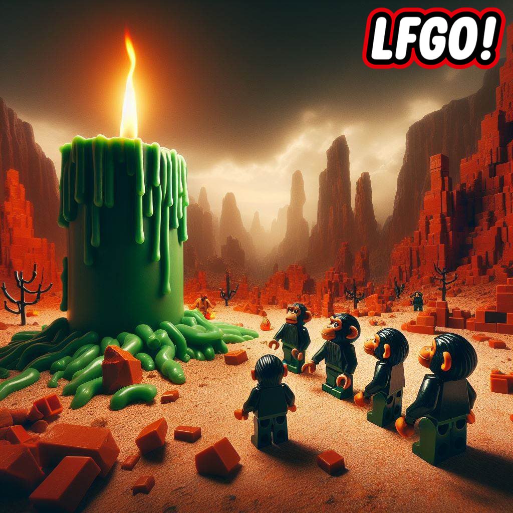 ELilleste's tweet photo. @3orovik Not us! We are true diamond hands, holding #BTC and obviously $LFGO! https://t.co/nKq1LbYm49