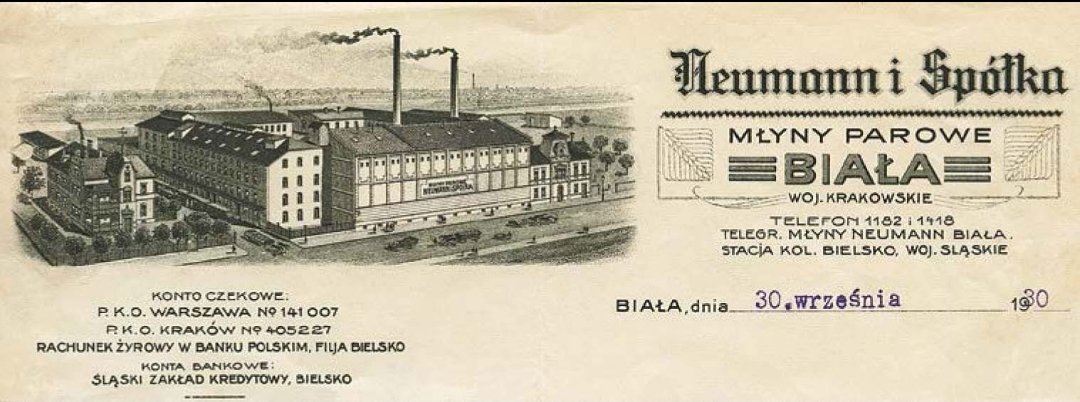 Fana43124688's tweet photo. We recommend an article by #Kenig from the Museum in #BielskoBiała about the Jewish Neumann family, who lived in #Bielsko and #Biała from the 1860s. They owned one of the largest steam mills in Poland.
#Silesia #Jews
⬇️
https://t.co/FtiCEnpU7f https://t.co/NpDwGdIzSY