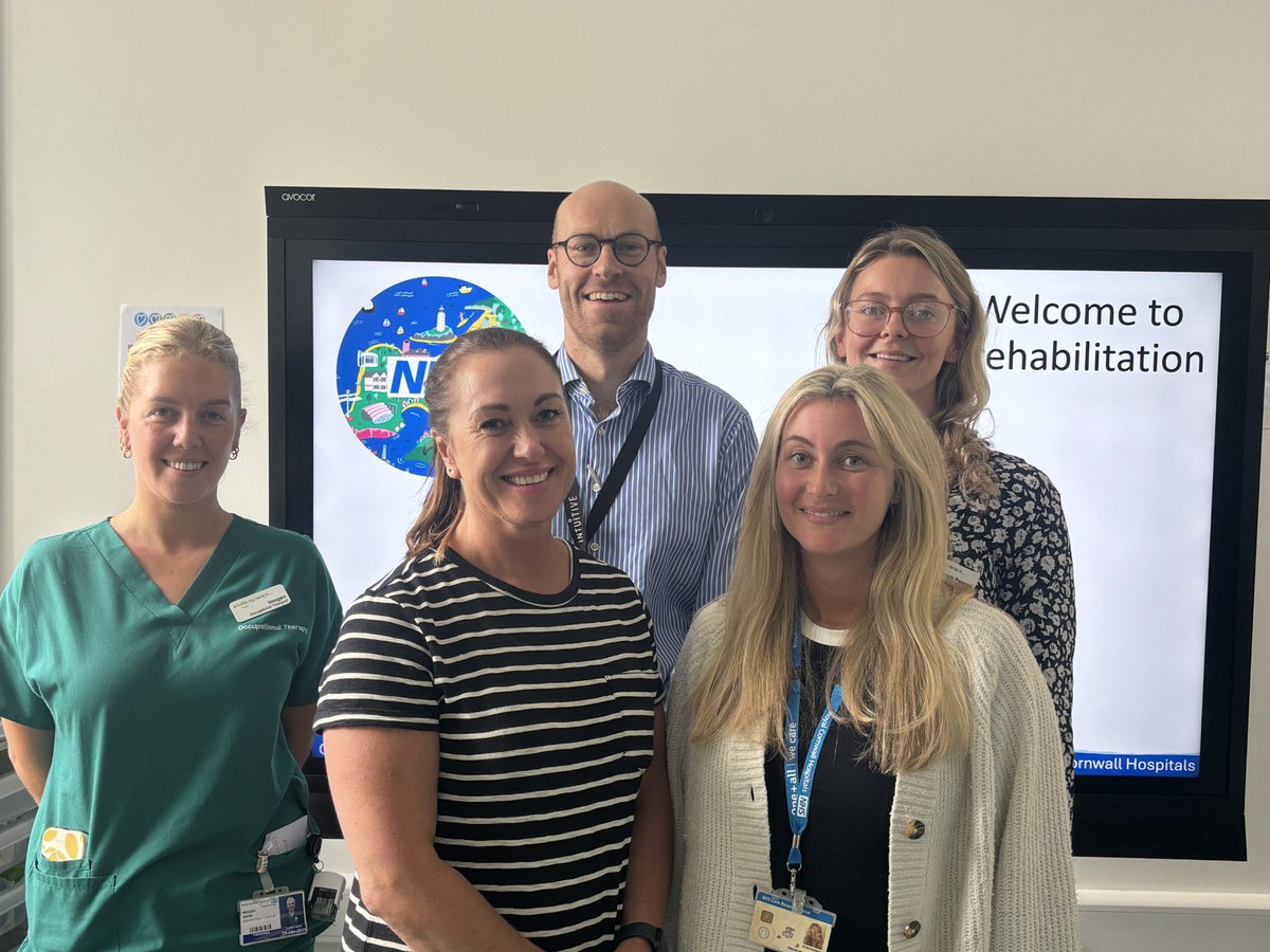 PrehabRCHT's tweet photo. Introducing … the Colorectal Prehabilitation Team.
We are proud to provide care to patients in Cornwall with colorectal cancer who are preparing to have surgical treatment. #prehab 👇🏻 https://t.co/f2EQoduSn4