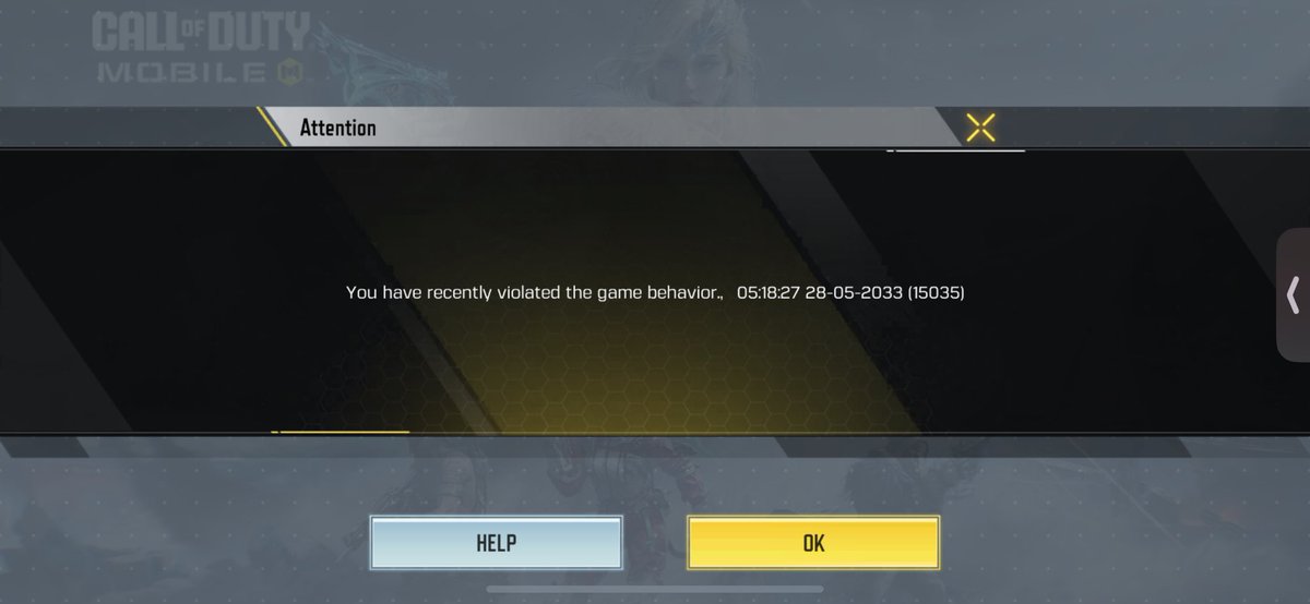 ReaperNick10's tweet photo. @PlayCODMobile I’ve been wrongfully banned I was hacked and just recently got the account back but now it’s been banned and I can’t even try to appeal it it says I’m not banned please help https://t.co/chglXgmRSb