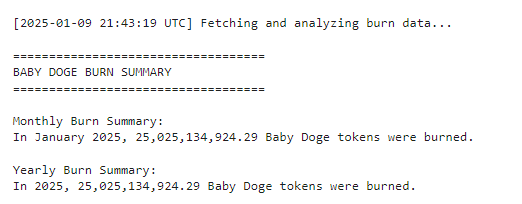 meta_warior's tweet photo. 🔥Baby Doge Burn Update🔥
#BABYDOGE #BurnRun #BabyDogeCoin
@babydoge #BabyDogeArmy #BSCGemsAlert #whenburn #BabyDogeCoin #BABYDOGEcommunity #BabyDoge https://t.co/mgnXa0eNWW