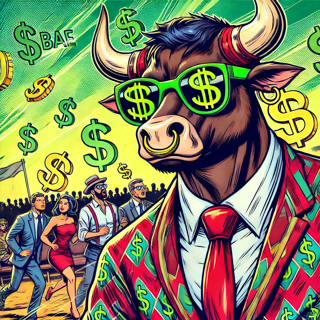 saltbaetoken's tweet image. Zooming past the jeets with style! 😎💚 The $SBAE bull is all about community, confidence, and leaving doubt in the dust. 🚀💥 

#SBAE #NoJeets #CommunityPower #SBAECrypto #SBAEsquad #SolanaMemeCoin #MemeCoinRevolution #memecoin