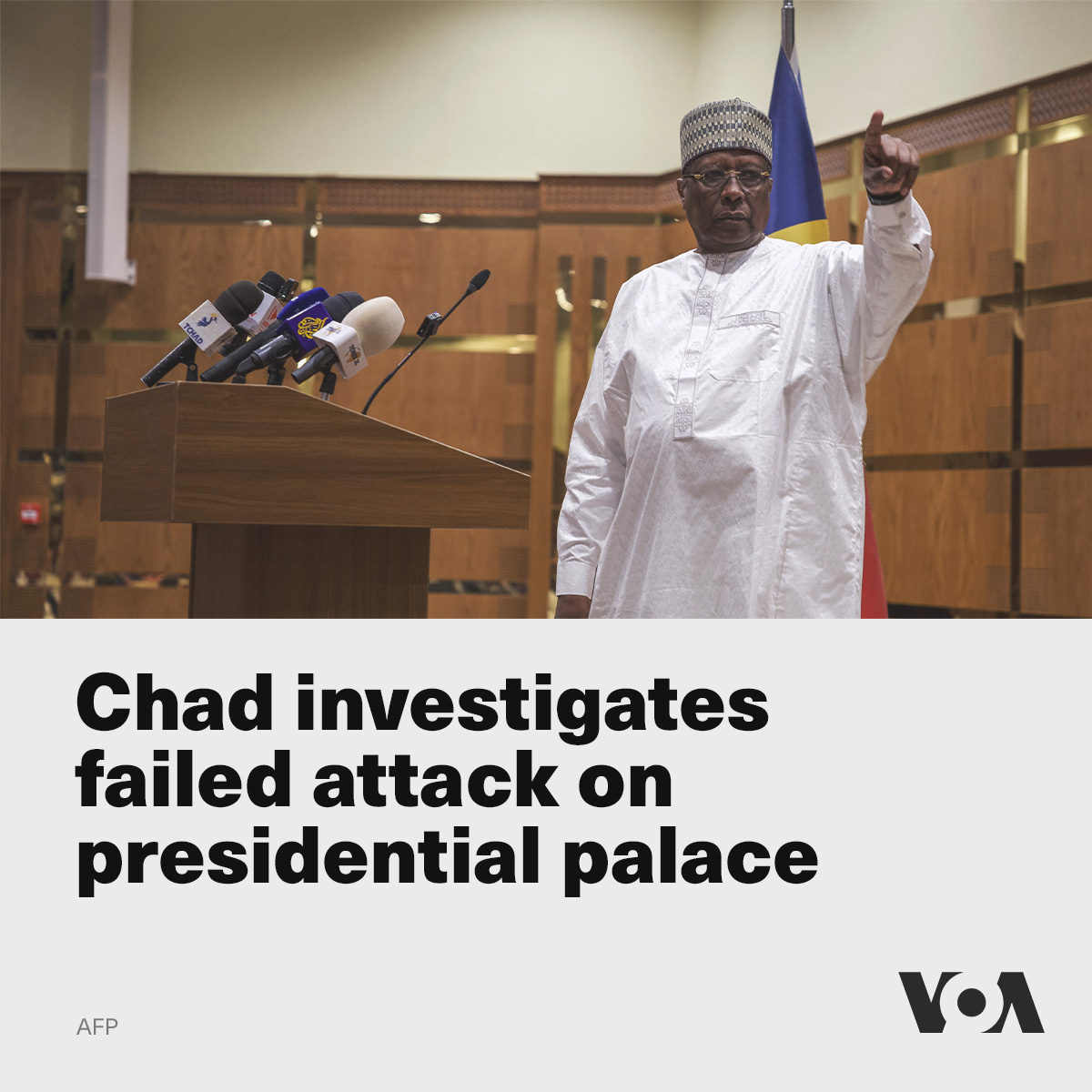 Chad investigates failed attack on presidential palace

voanews.com/a/chad-investi…