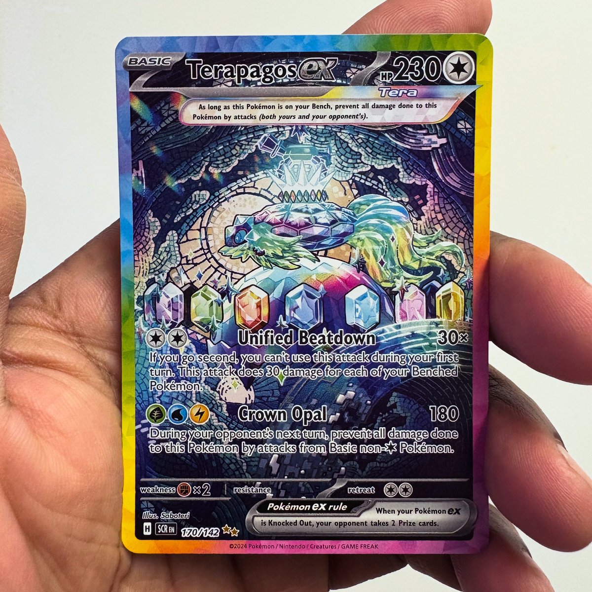 chgdmn's tweet photo. π±
#pokemontcg #terapagos #ex #freshpull #fyp #PokemonGO #γγ±γ’γ³GO #tcgplayer #level50 https://t.co/BzdhefqnIa