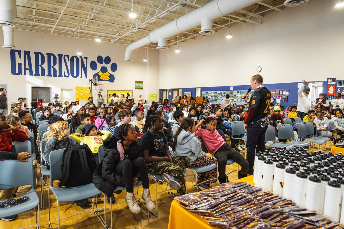 It's playoff week!

We hosted pep rallies at a couple schools in the DMV to get them pumped for Sunday