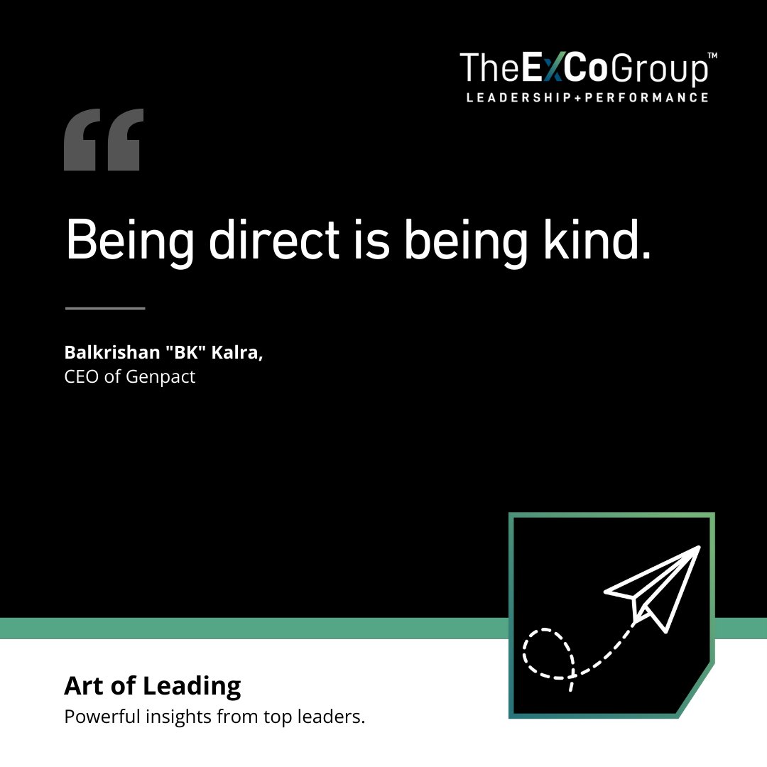 ExCoLeadership's tweet photo. What practices do you implement in order to build trust?  

Balkrishan Kalra, CEO @Genpact, shares his practical leadership advice w @ExCoLeadership’s @AdamBBryant in this Art of Leading interview. 

🔗 https://t.co/G7gPw3jILv 

#TeamTrust #LeadershipAdvice #BuildingTrust https://t.co/sDLQN1phce