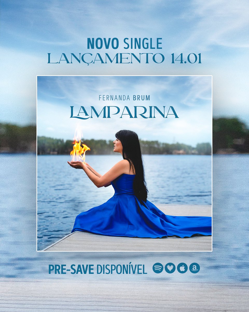 "Lamparina" é o segundo single do meu próximo álbum, uma canção que nos lembra de manter a chama acesa em meio às lutas, pois o Noivo vem! Faça o pre-save agora: 

SMB.lnk.to/PreSave-Lampar…