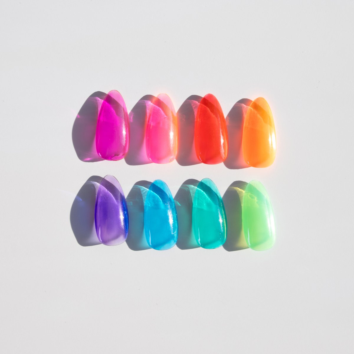 gelous_co's tweet photo. NEW JELLY GEL POLISHES 🪼 With a sheer, buildable formula, layer to your desired intensity 🩷

#jelly #jellynails #newnails #summernails #summer2025 #summernz #summerau #gelnails #gelnailpolish #manicure #nailinspo #nzbeauty #aubeauty #summer https://t.co/6zDT7j59Lx