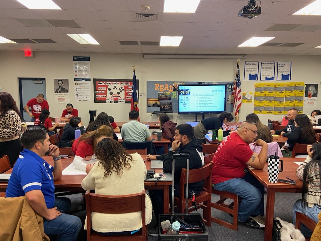 🎉 Happy New Year 2025! 🎉 We kicked off the year with an exhilarating IEP Scavenger Hunt! Teachers collaborated to complete challenges at various stations, solved clues to win prizes, ultimately creating a meaningful message! 🏆#IEP #Collaboration #ProfessionalDevelopment