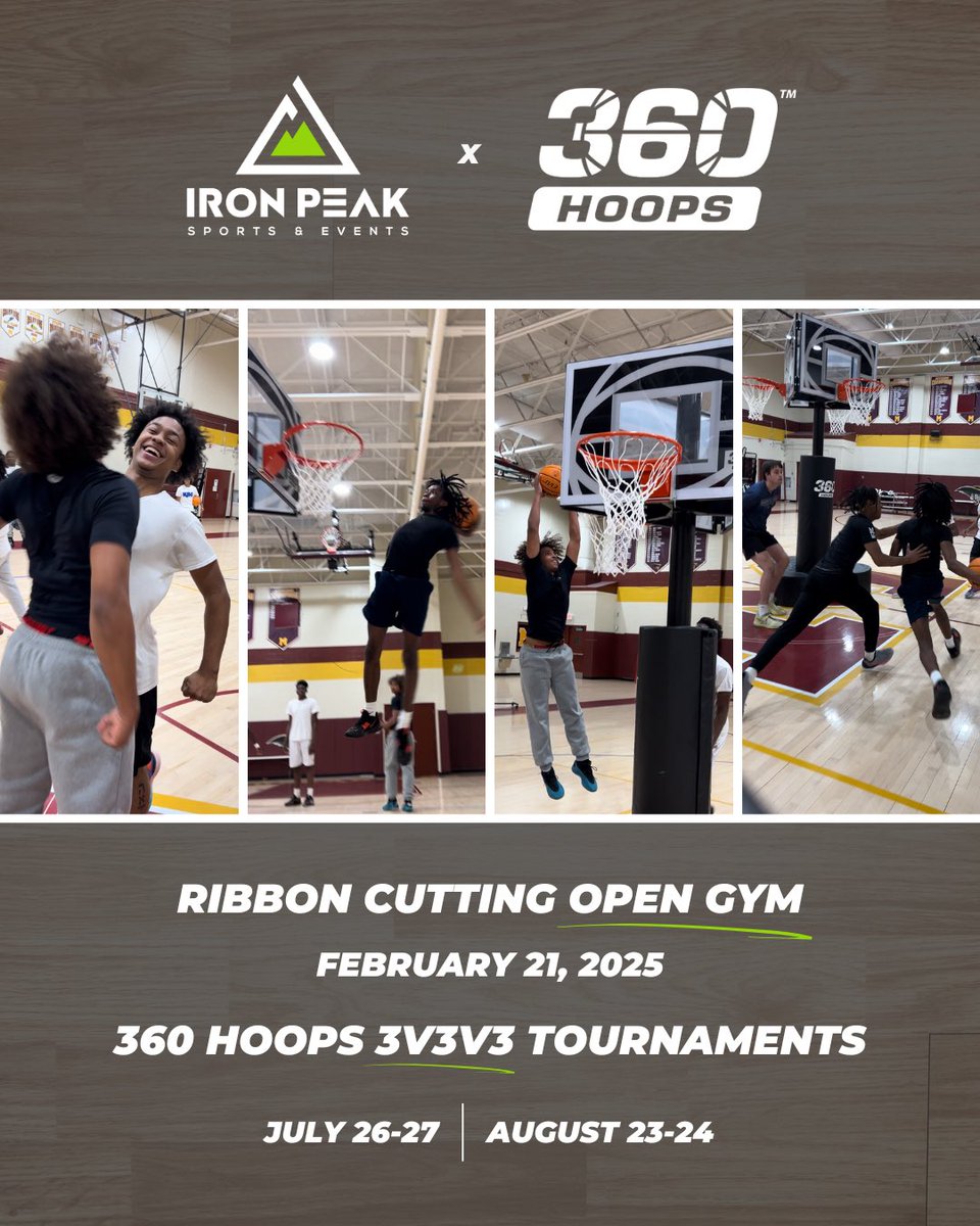 play360hoops's tweet photo. Big things coming to New Jersey! Fired up to officially partner with such a great complex in @IronPeakSE 

🗓️☑️ https://t.co/T6ZH4mpy1g