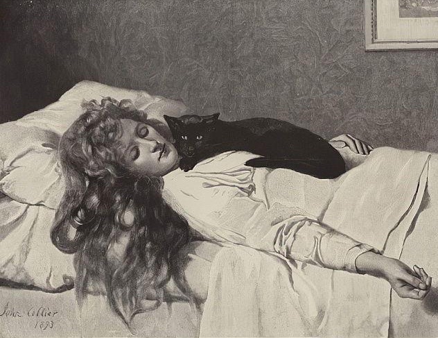 solisolsoli's tweet photo. The Witch, 1893, by John Maler Collier https://t.co/yAshSksN9b