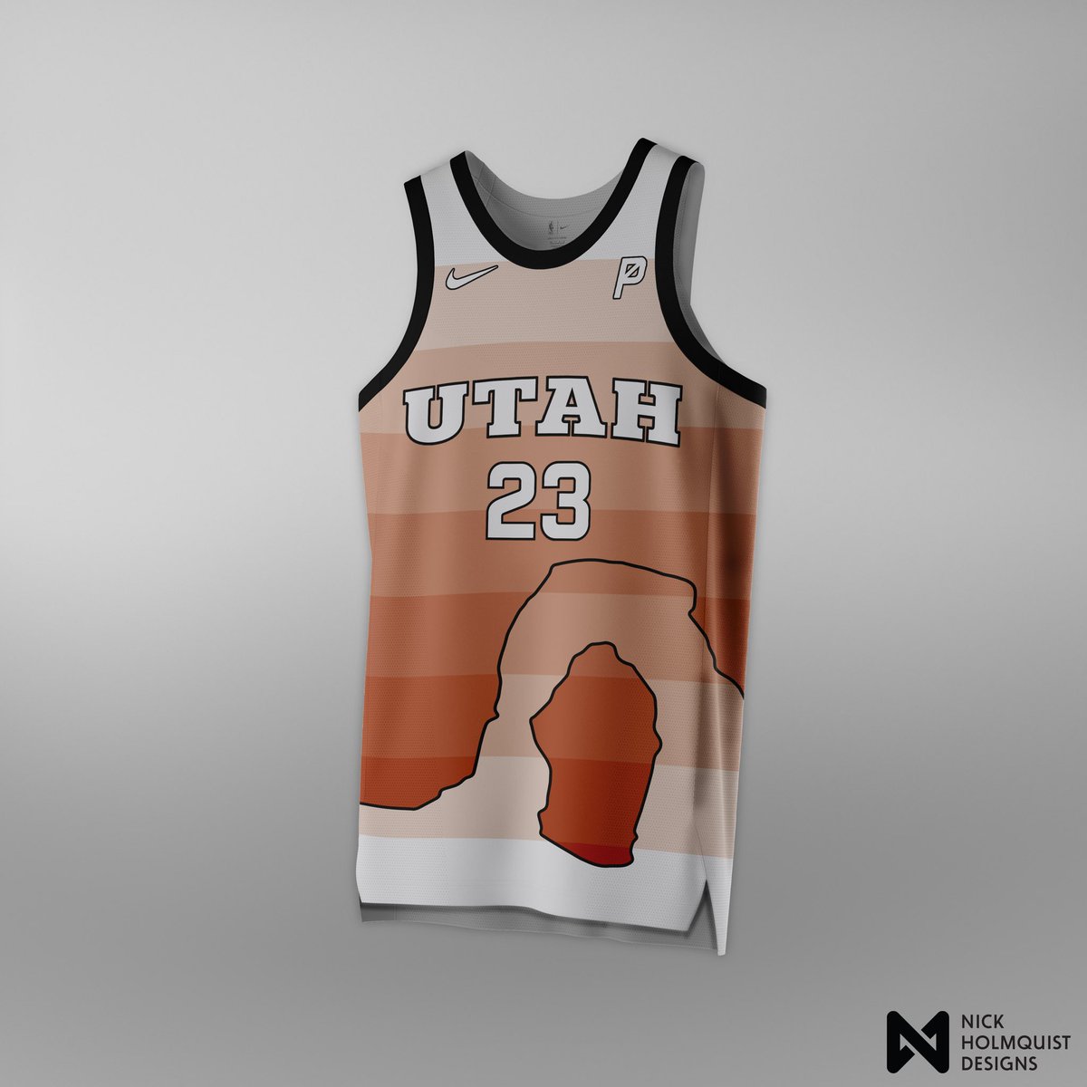 Designing a jersey for every Utah Jazz win. Making up for their 1/5 win over the Magic.

Record: 9-25

#TakeNote #UtahJazz #design #logodesign #jerseyconcept #jersey #graphicdesign #sportdesign #utah #thursday #basketballjersey #nba #statementjersey #archesnationalpark