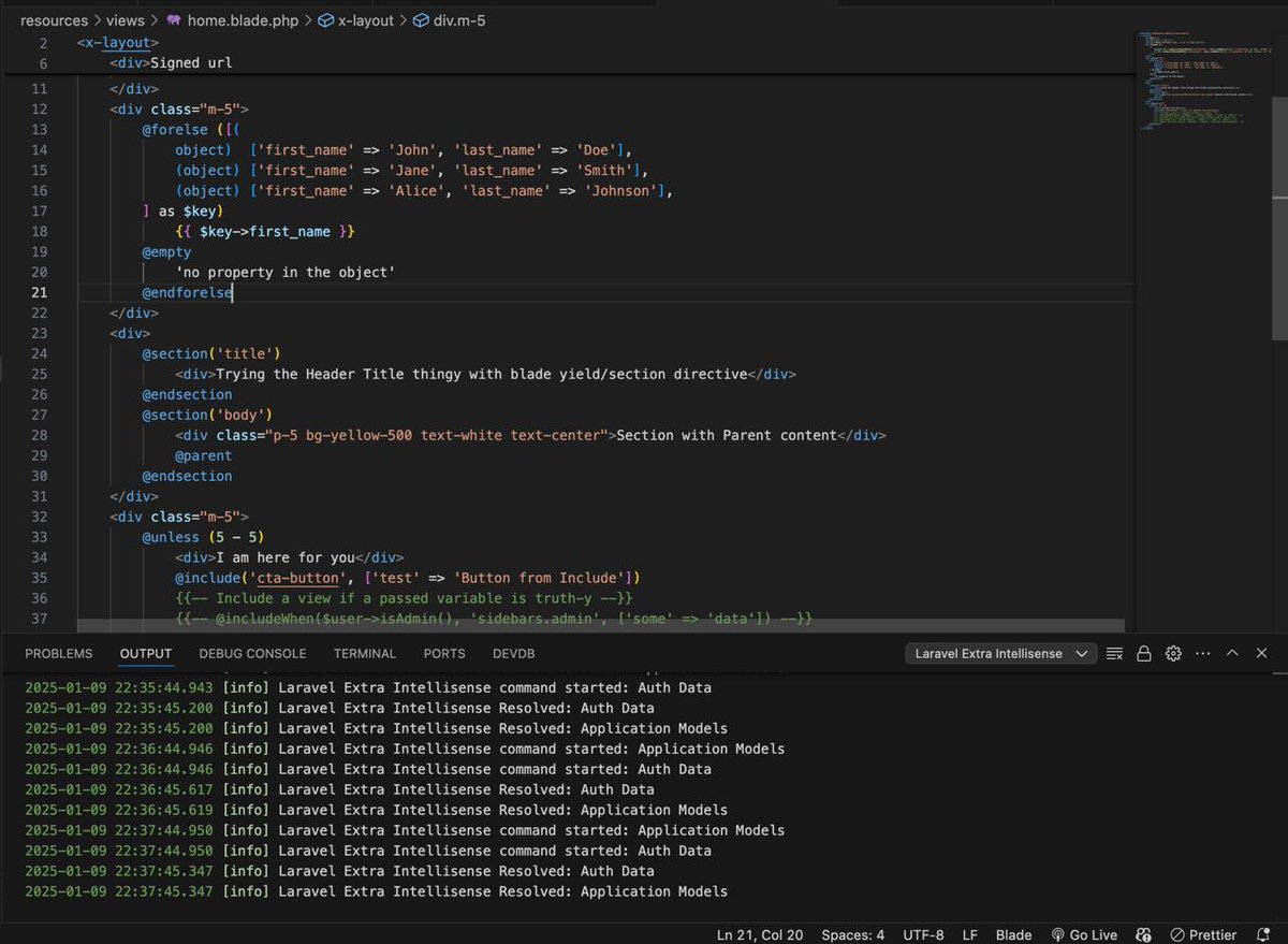 Iamsylers's tweet image. Day 3 of my 100 Days of Laravel Challenge! 🎉
It was all about blade templating today and I’m Ioving it already!
#100daysoflaravel #100DaysOfCode #php #Laravel #WebDevelopment