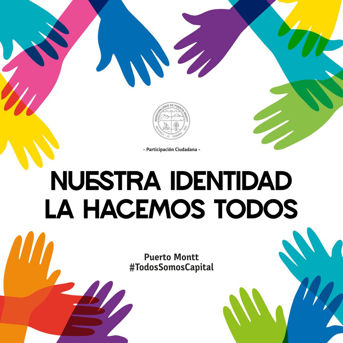 munipuertomontt's tweet photo. ¡#PuertoMontt lo hacemos todos y todas! Por eso, te invitamos a sumarte a la primera participación ciudadana del 2025, que tiene como objetivo reunir datos que nos inspiren para crear la nueva identidad visual de la ciudad. 

Pincha aquí https://t.co/gSuiQeibi8 y participa. https://t.co/GJWJHo9NPw