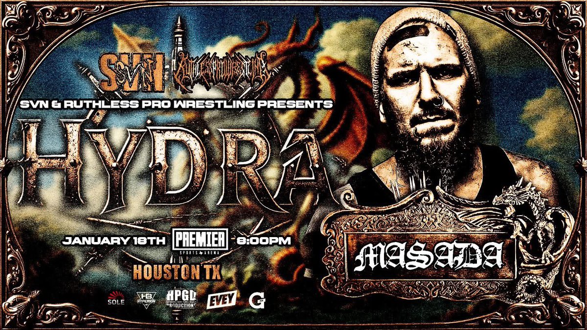 Knockouts & 3 Counts (@ko3cpod) on Twitter photo THE RETURN OF MASADA ‼️🩸
Tonight LIVE on all of our platforms <a href="/BodyslamNet/">BODYSLAM.NET | WWE & AEW Wrestling News</a> and <a href="/millionsdotco/">MILLIONS.co</a> we have the return of Masada before <a href="/sVnWrestling/">sVn</a> and <a href="/RuthlessPro419/">RPW: RUTHLESS PRO WRESTLING</a> present HYDRA January 18th in Houston TX !
youtube.com/@knockoutsand3…
#Wrestling #Deathmatch THE RETURN OF MASADA ‼️🩸
Tonight LIVE on all of our platforms <a href="/BodyslamNet/">BODYSLAM.NET | WWE & AEW Wrestling News</a> and <a href="/millionsdotco/">MILLIONS.co</a> we have the return of Masada before <a href="/sVnWrestling/">sVn</a> and <a href="/RuthlessPro419/">RPW: RUTHLESS PRO WRESTLING</a> present HYDRA January 18th in Houston TX !
youtube.com/@knockoutsand3…
#Wrestling #Deathmatch