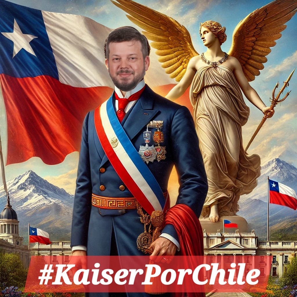 PilarOpazoL's tweet photo. Chile necesita un liderazgo fuerte que sepa sacarlo de las penumbras que el gobierno lo tiene.
#KaiserPorChile https://t.co/IaywtPCgBK