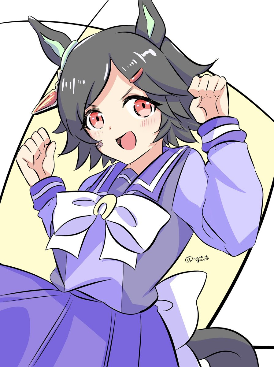 ウイニングチケット 「チケゾーリクエストありがとうございます 」|なまちょこ／ウマ娘5th土曜日のイラスト