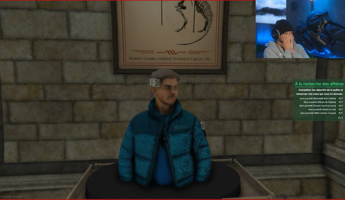 PoulpyLibre's tweet photo. HAHAHAHA ILS ONT FAIT PRIME QUI FUME DES CLOPES DANS LE RP https://t.co/78cs4AYtmG